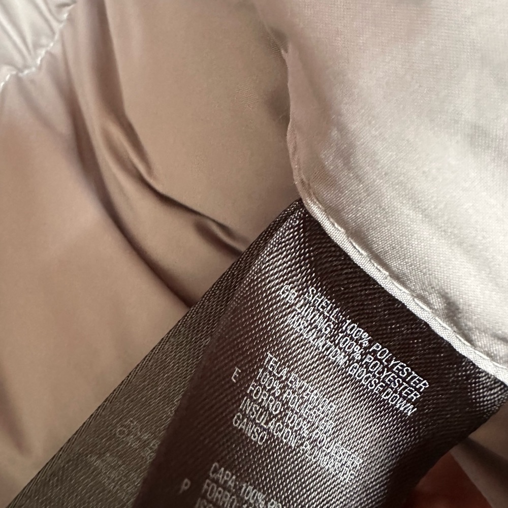 North Face Blue Vintage 96 Retro Nuptse Womens Med Puffer Jacket 700 Down Coat - Picture 5 of 8